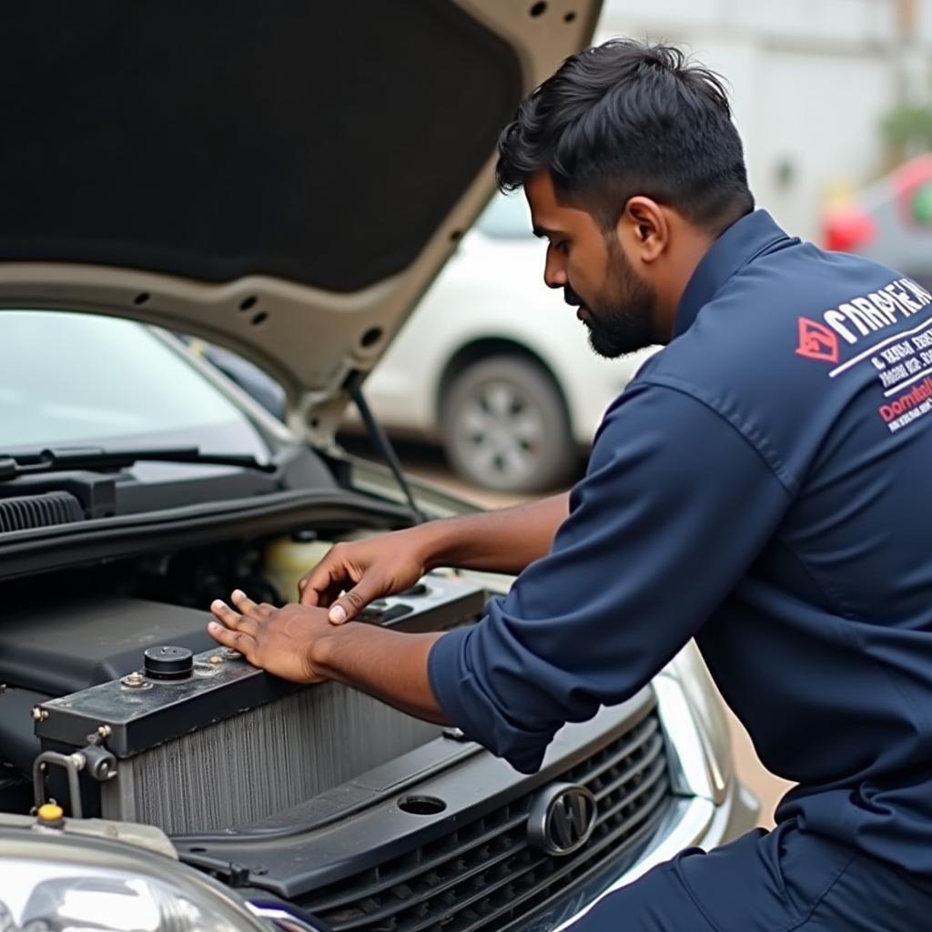 Car Water Service Radiator Inspection Dindigul