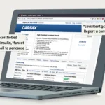 Checking Service Records with CARFAX and AutoCheck