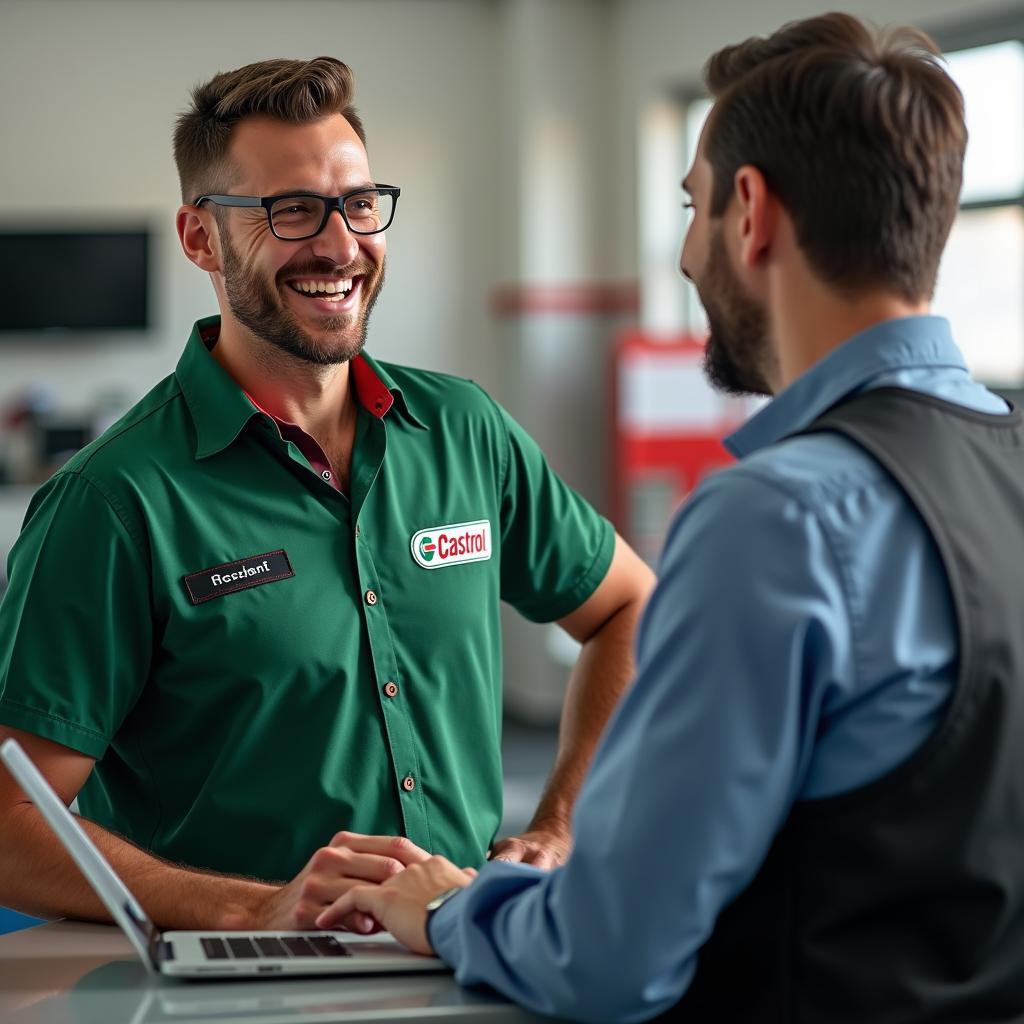 Excellent Customer Service at a Castrol Franchise