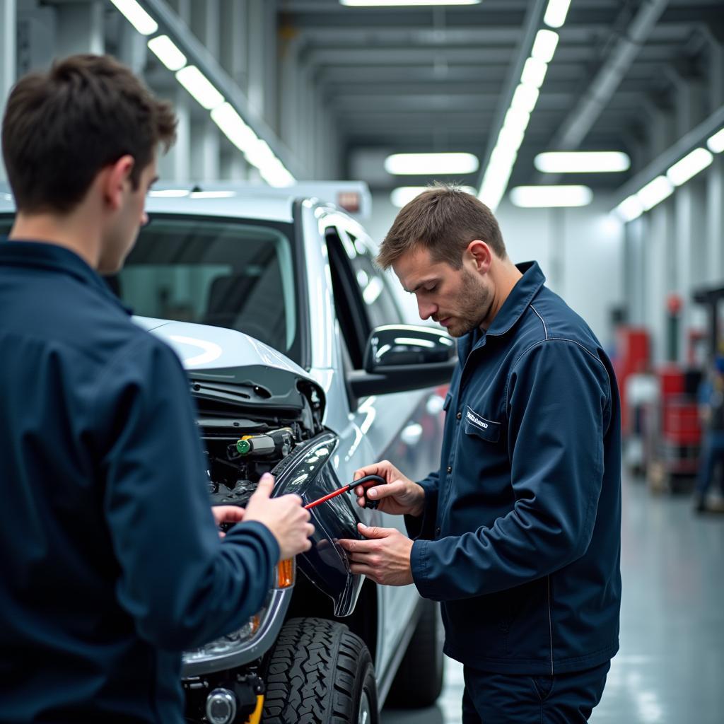 Certified Bobby Car Technicians at Work