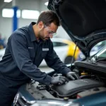 Certified Car Technician Working in Zirakpur