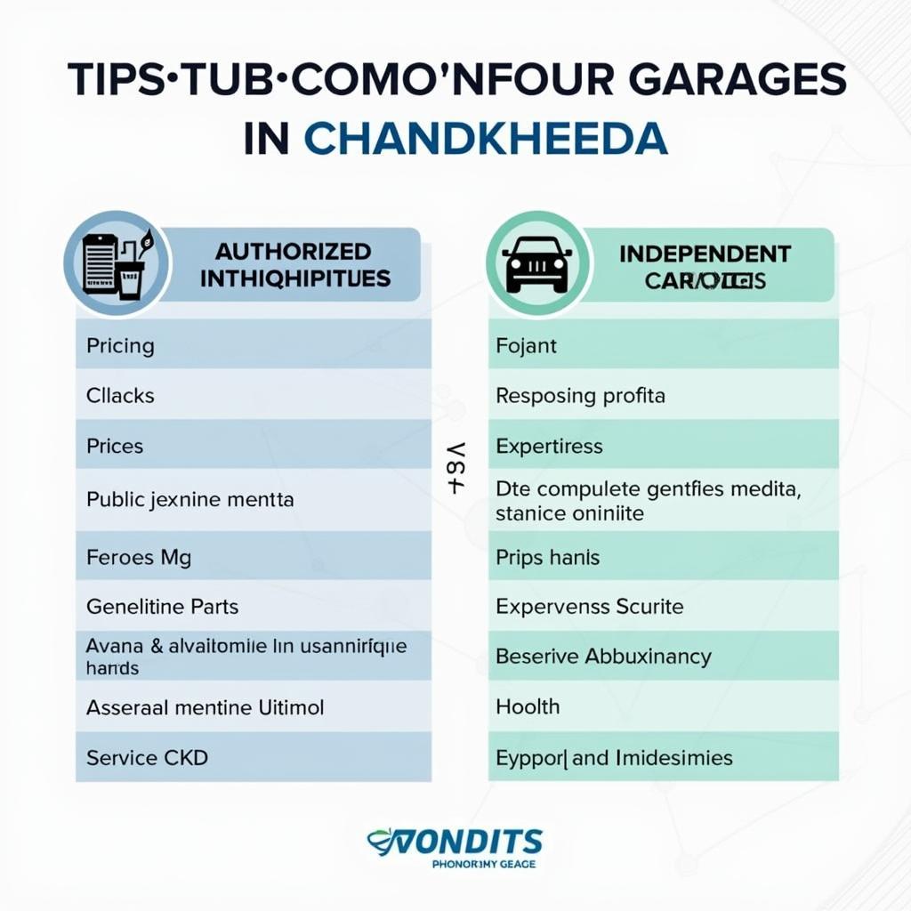 Comparing Car Service Centers in Chandkheda