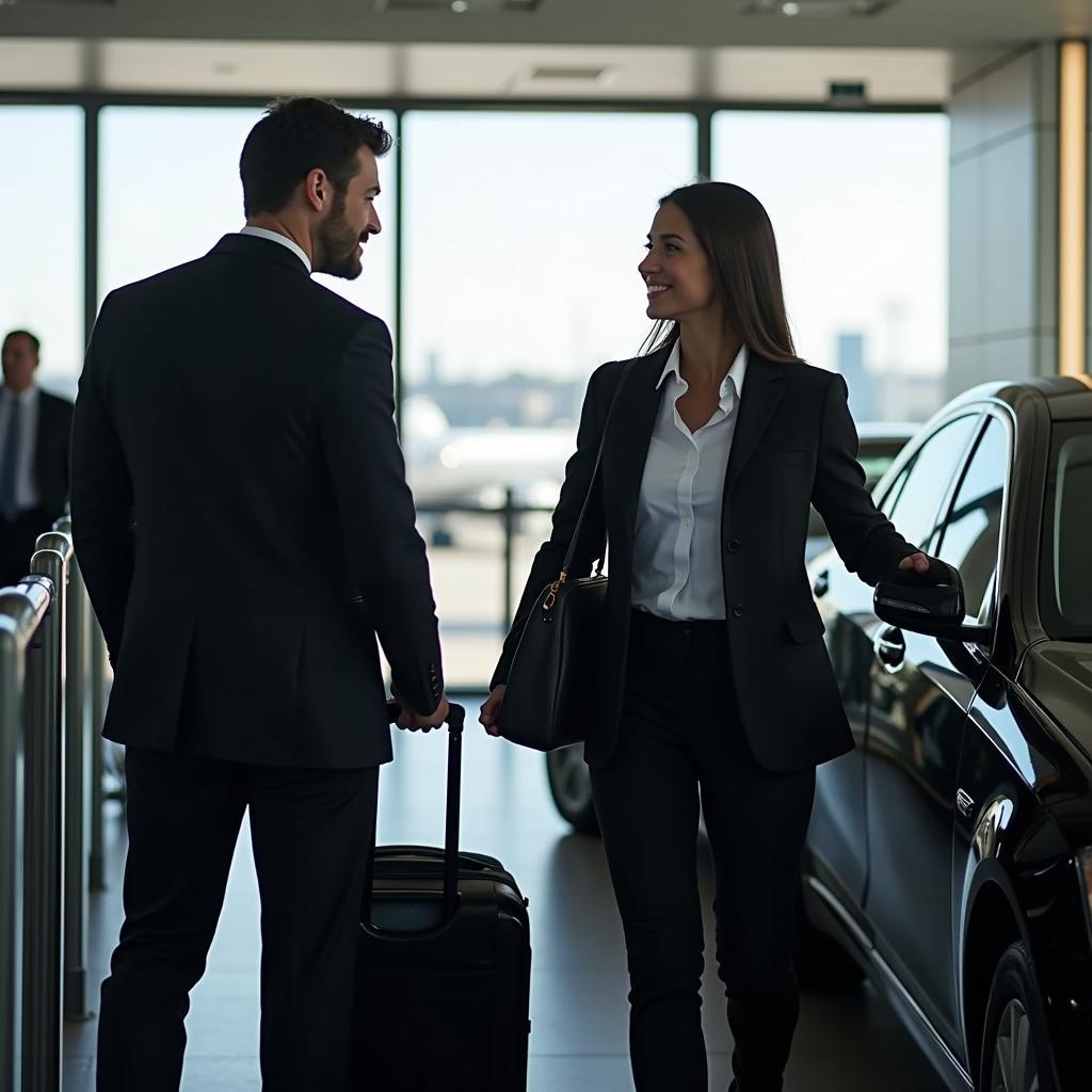 JFK Chauffeur Meeting Passenger