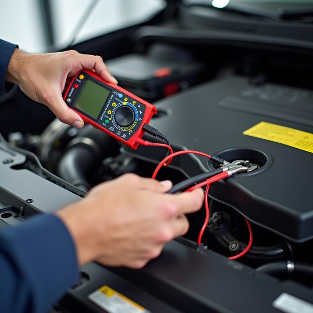 Checking Car Battery Health in Bangalore