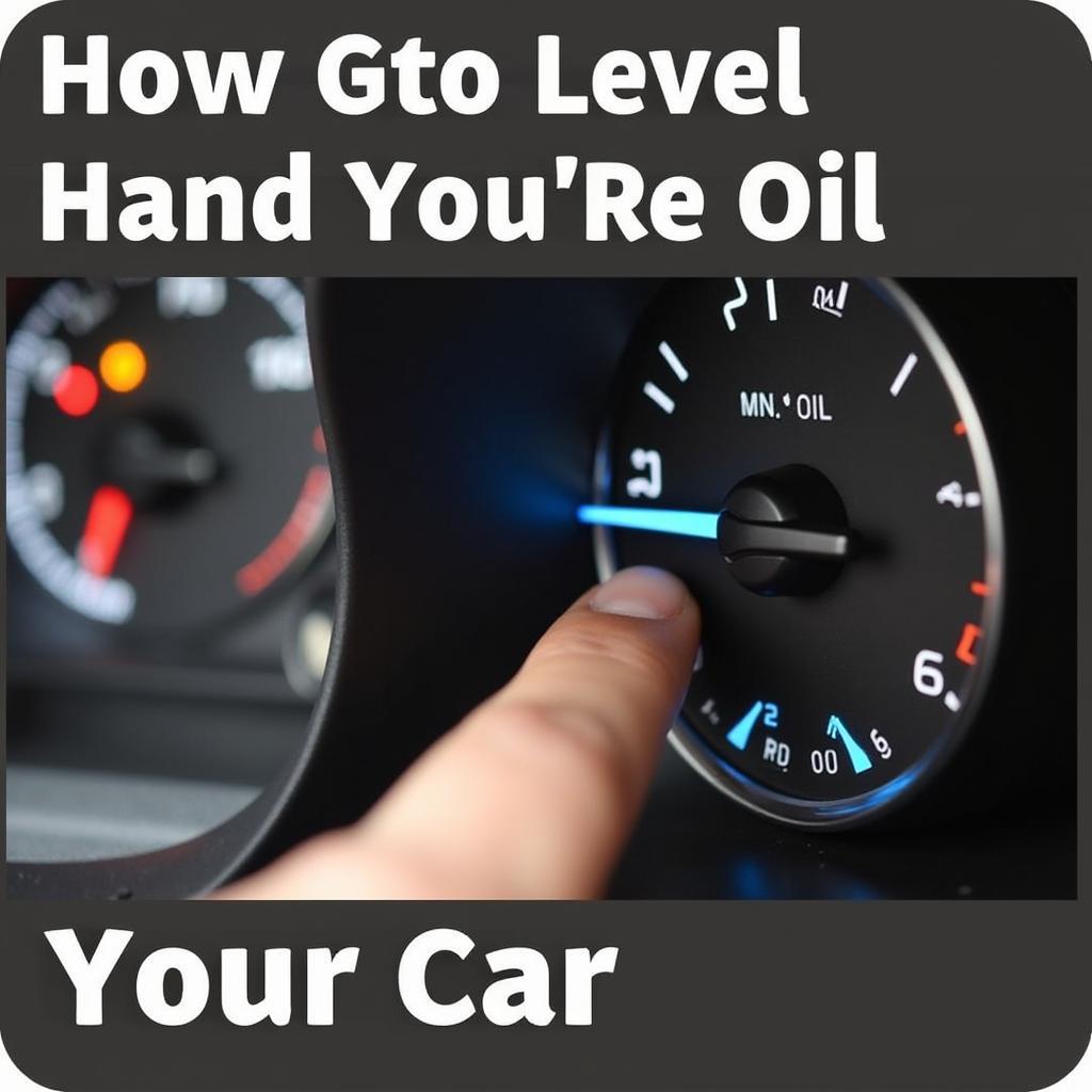 Checking Car Oil Level Before Service