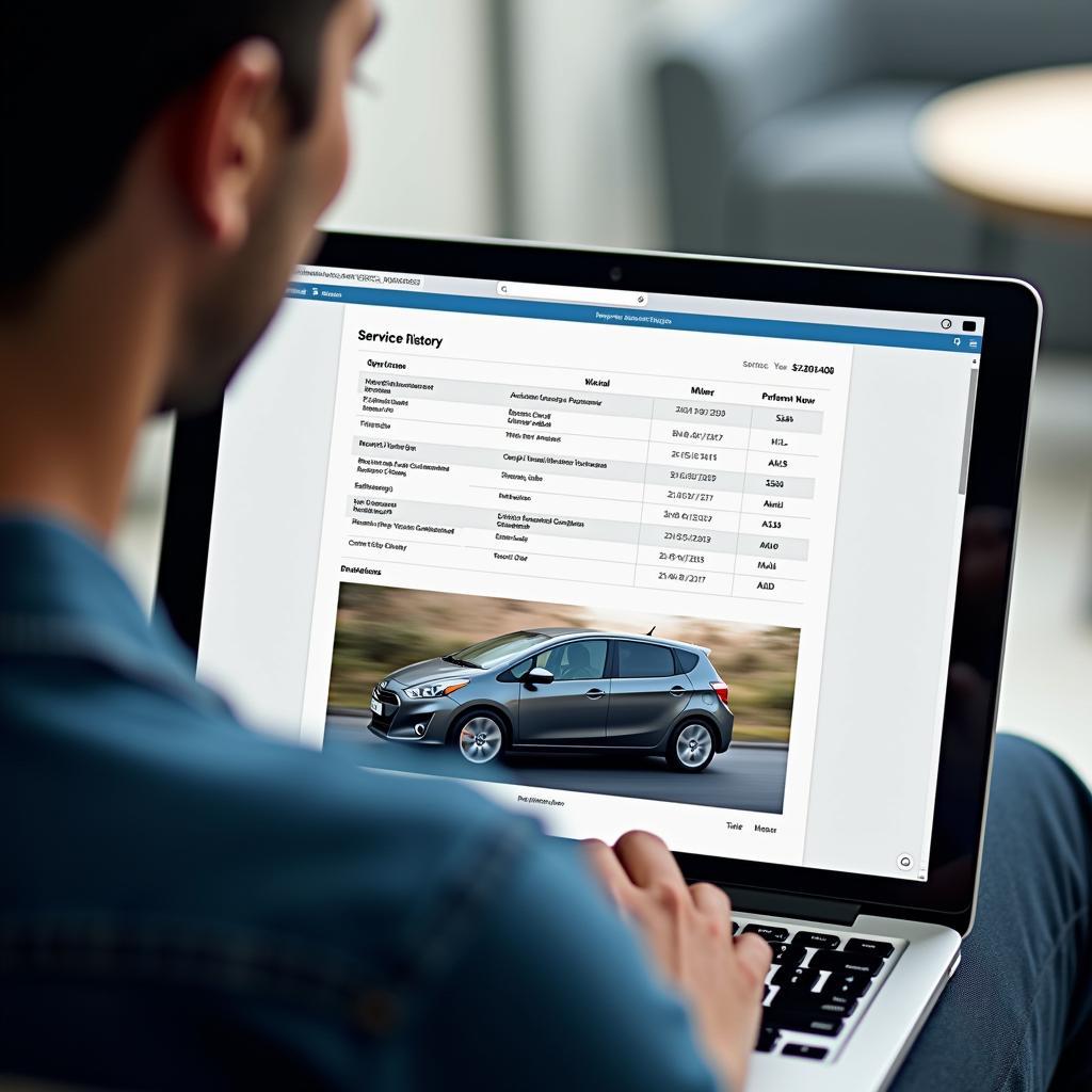 Checking Car Service History Online in India