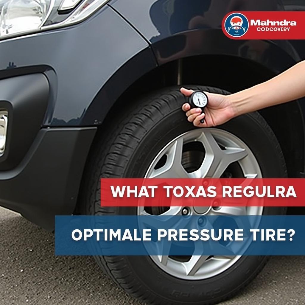 Checking Mahindra Tire Pressure