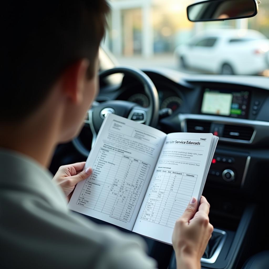 Checking Tata Car Service Records