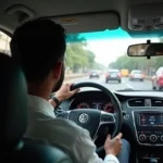 Chennai Driver Navigating City Streets