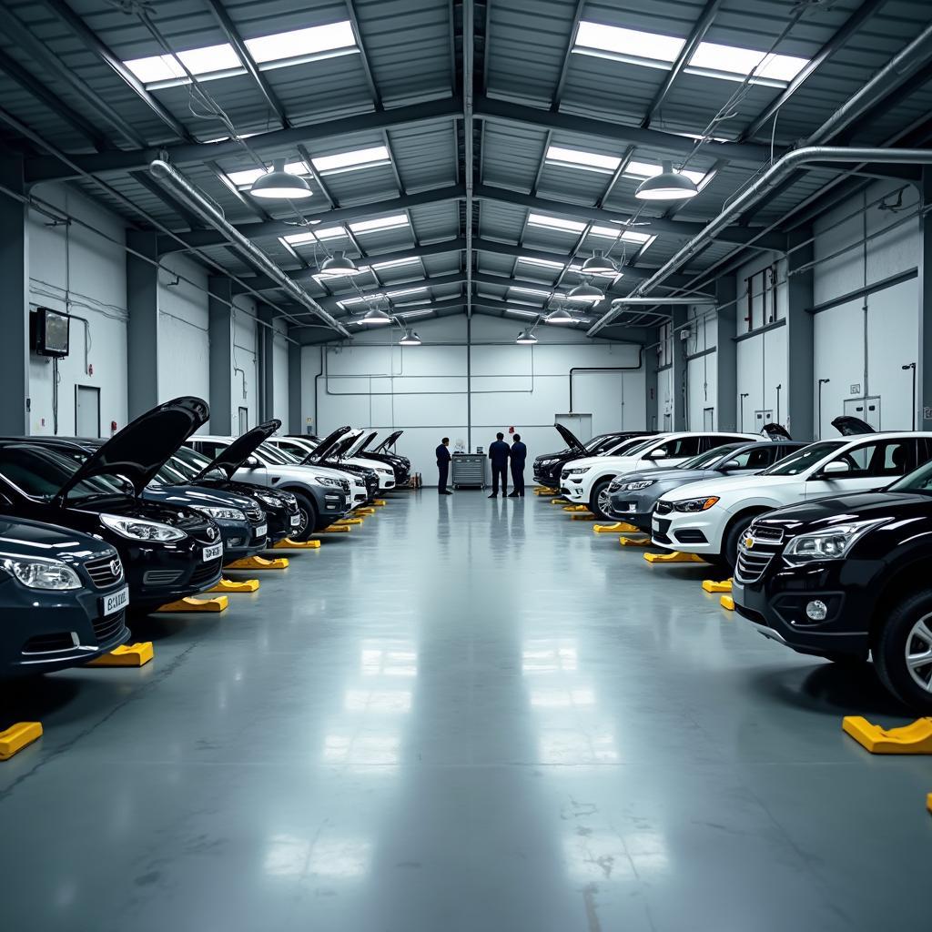 Modern Fleet Service Garage in Chennai