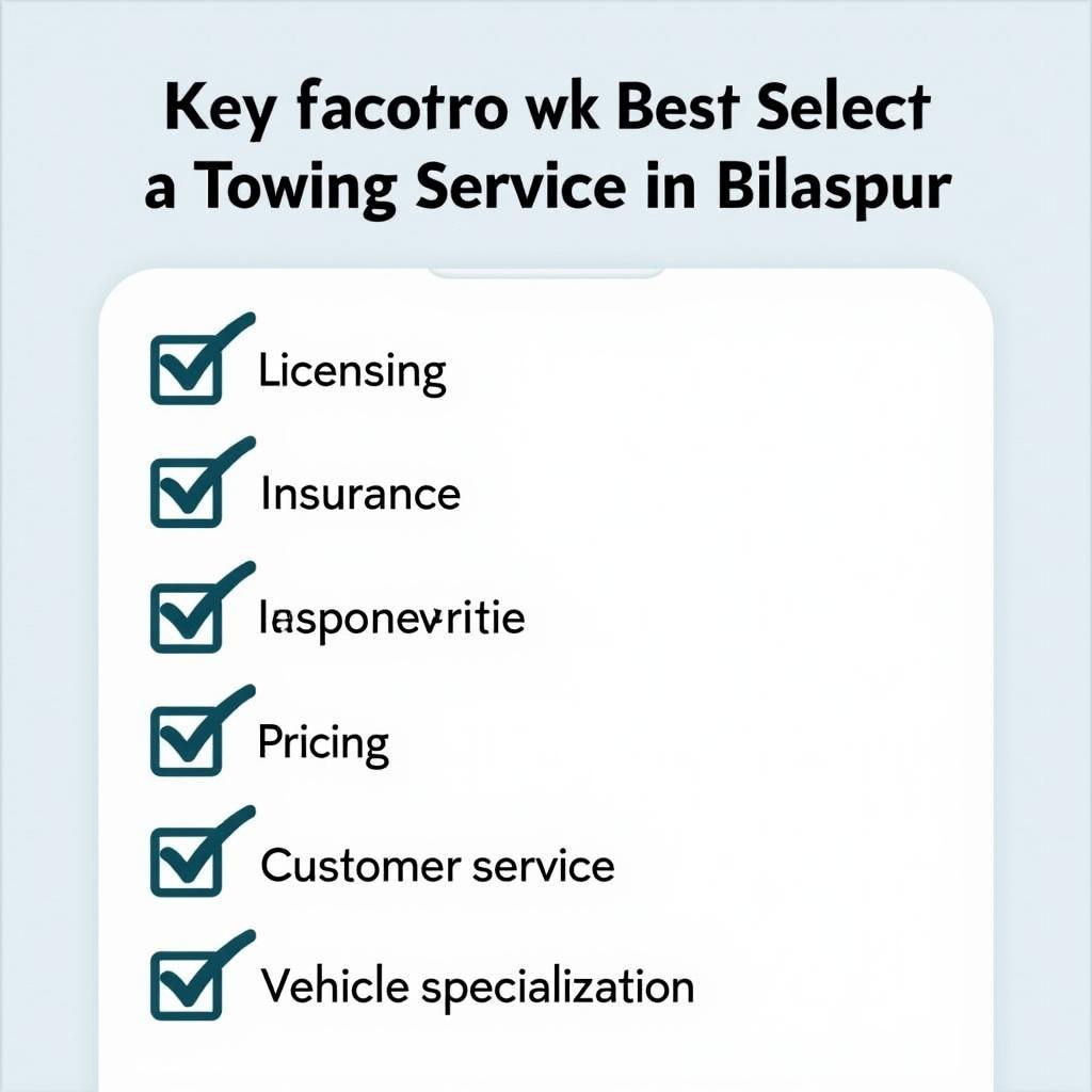 Factors to Consider When Choosing a Car Towing Service in Bilaspur