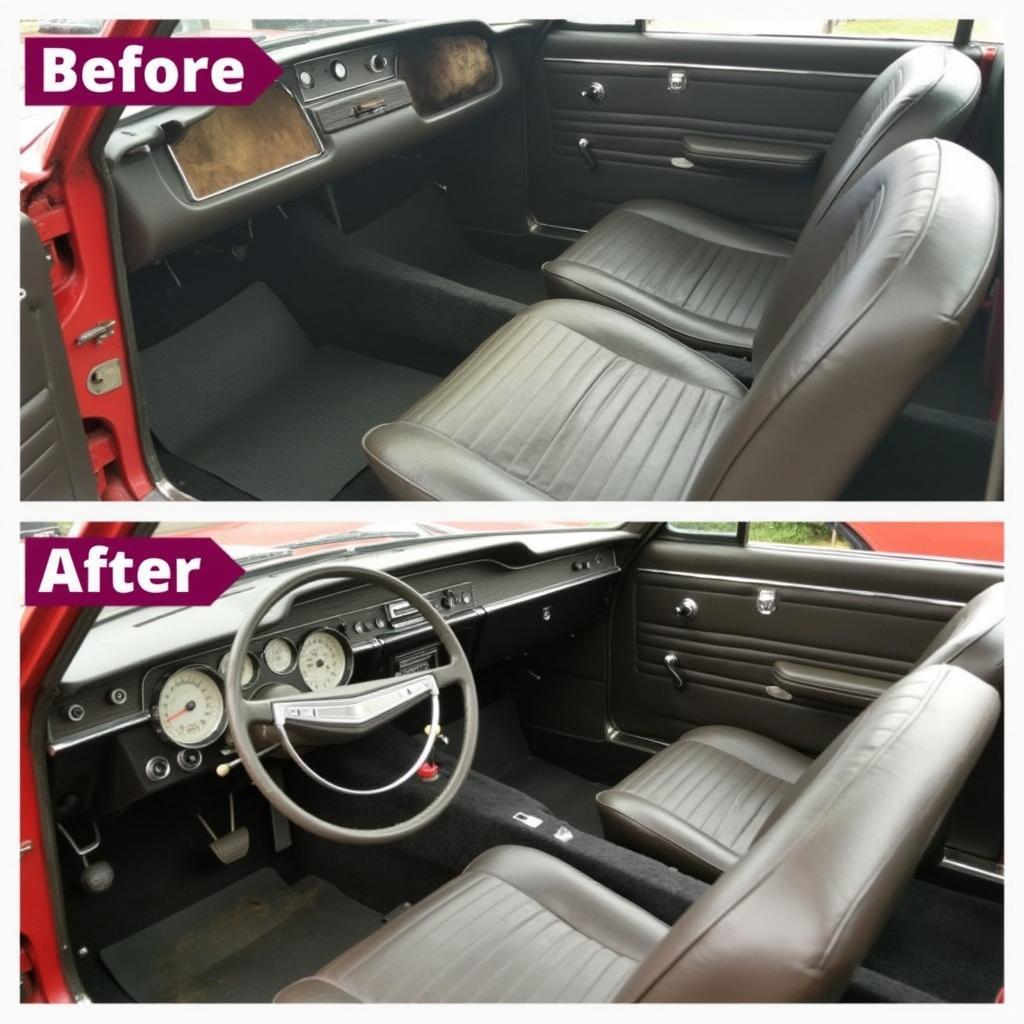 Classic Car Interior Restoration Services in Croft