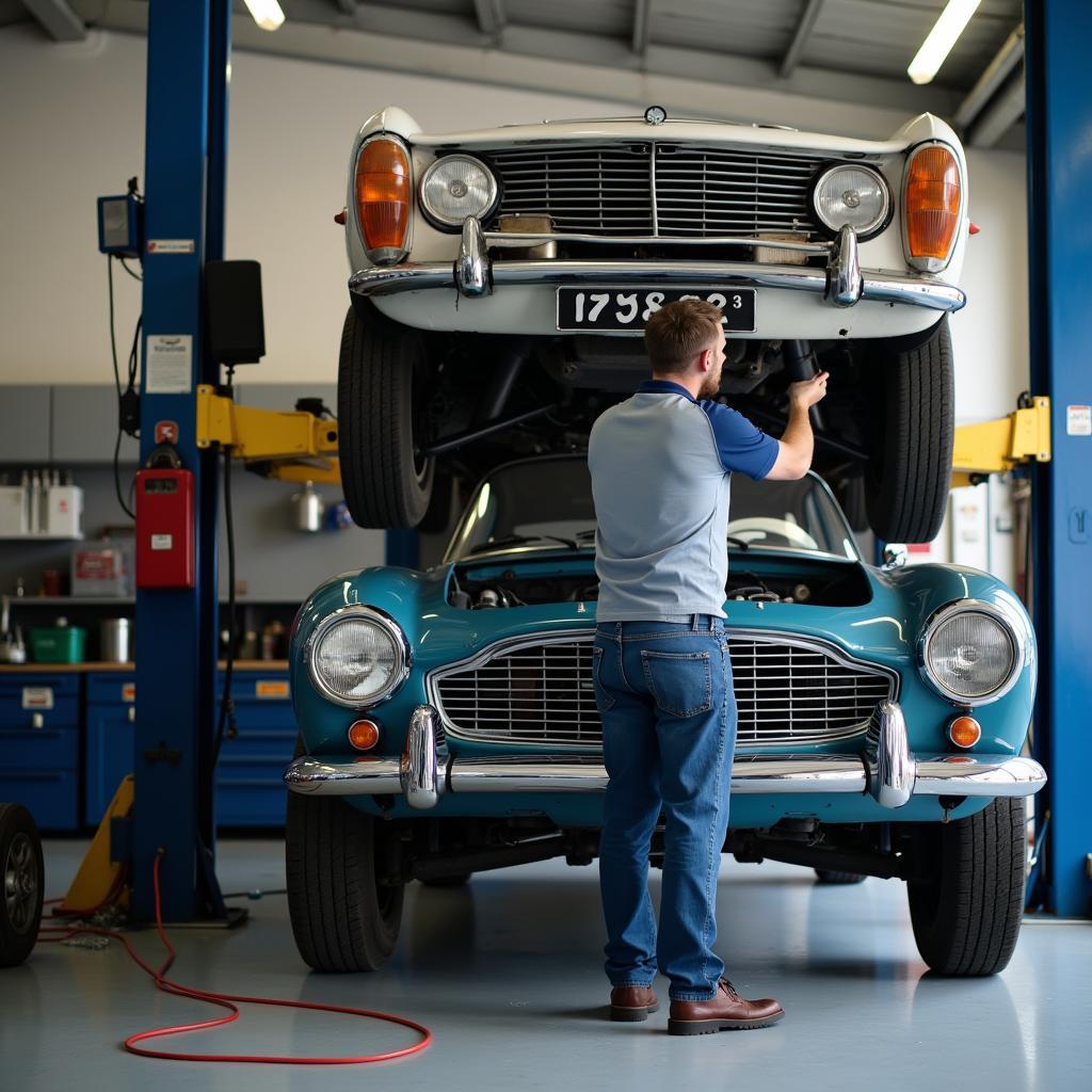 Classic Car Service and Maintenance in Croft