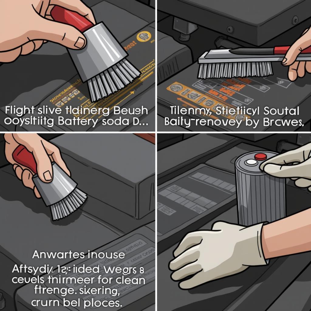 Cleaning Corroded Car Battery Terminals