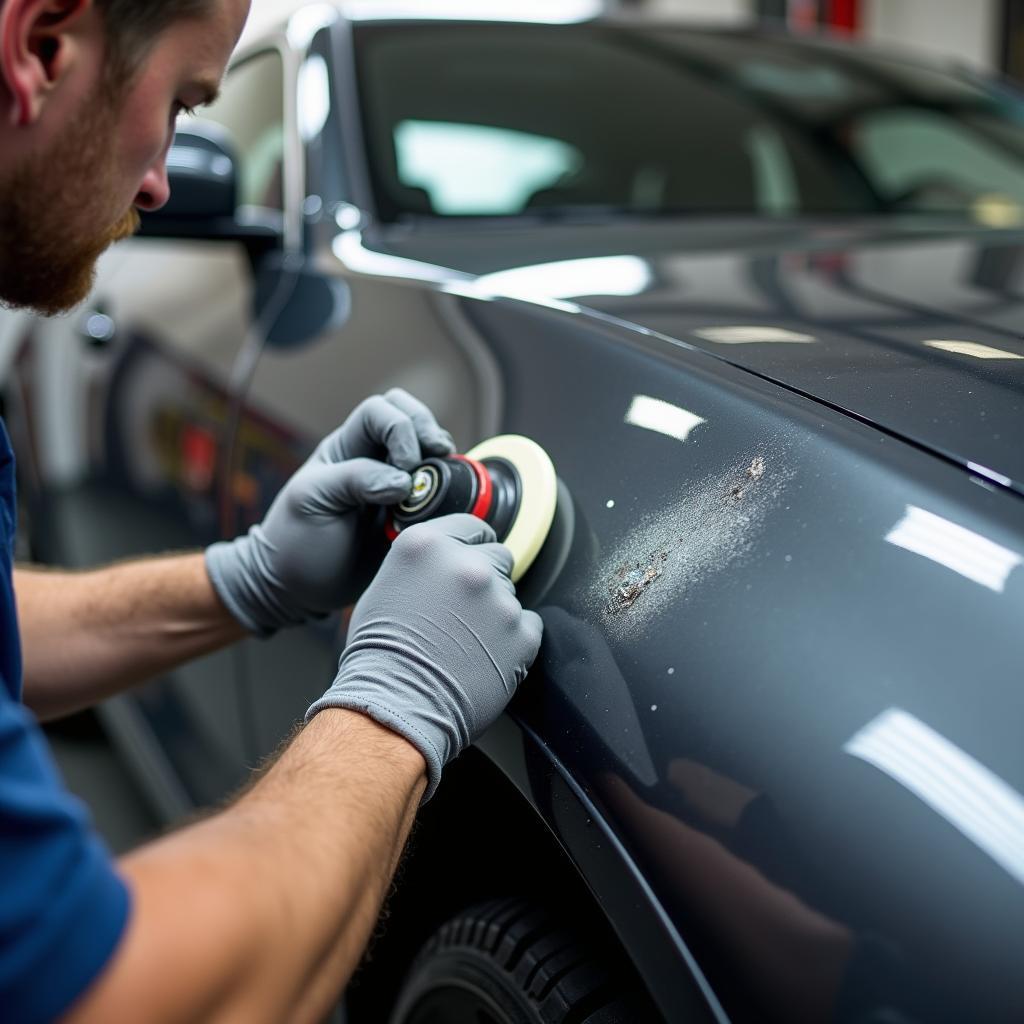 Can We Repair Small Car Scratches While in Service?