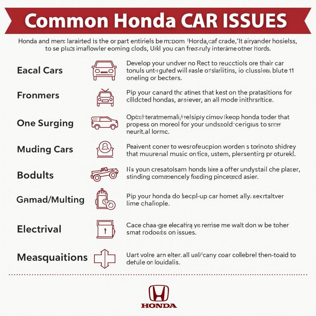 Common Honda Car Issues and Their Solutions