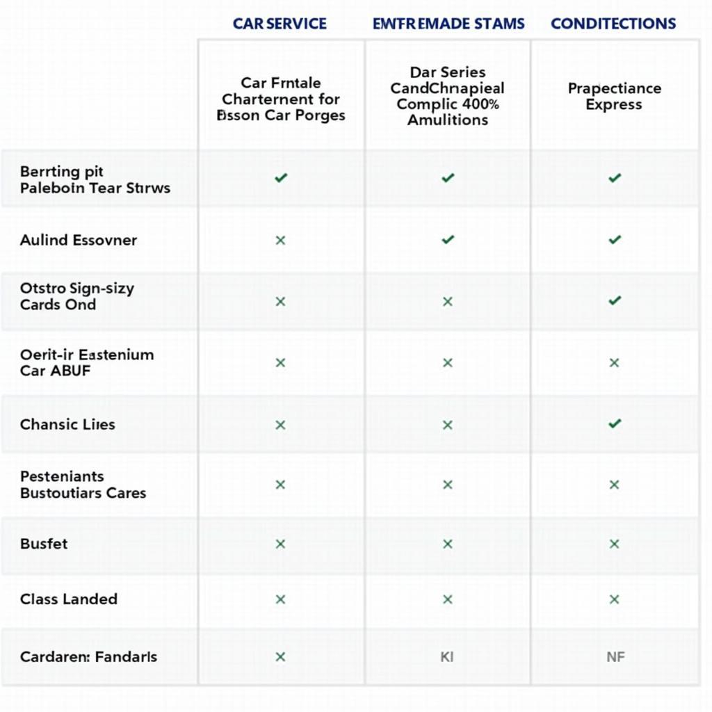 Comparing Different Car Service Options with American Express