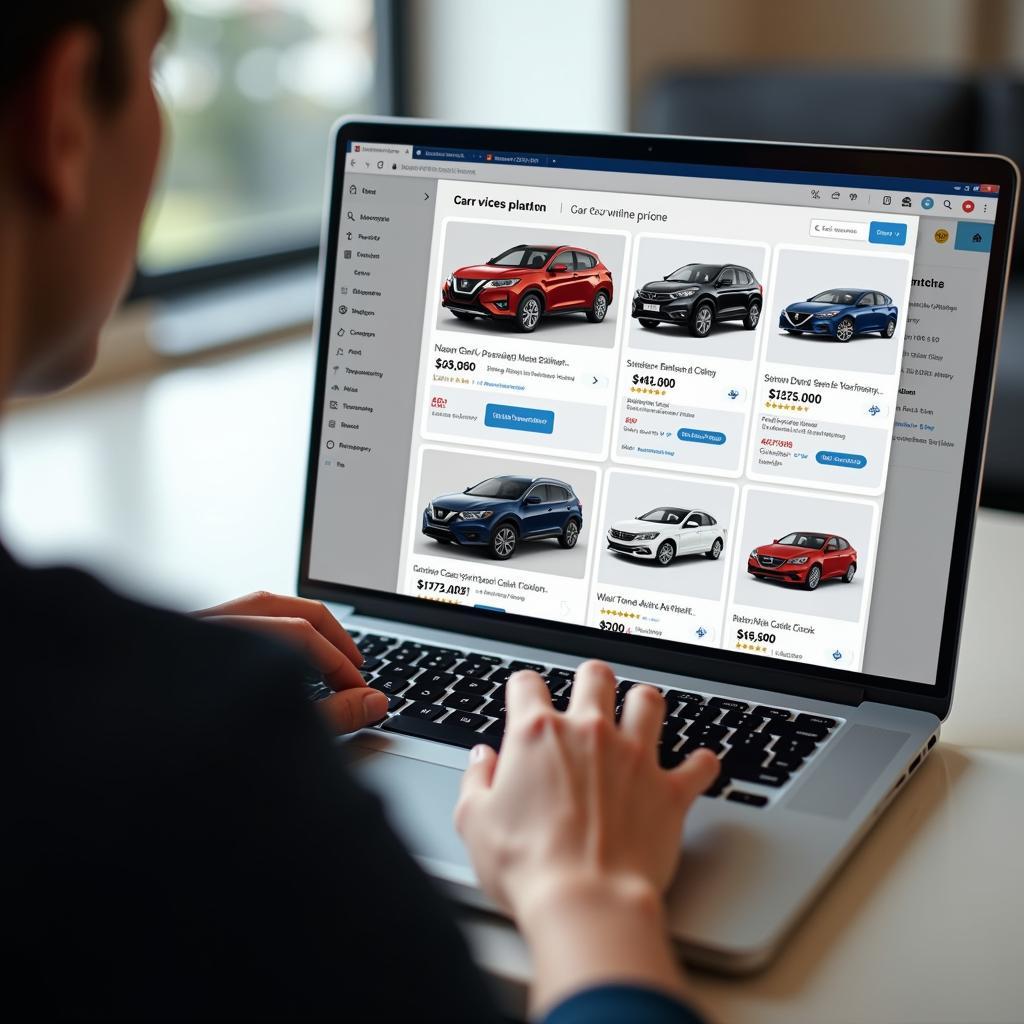 Comparing Car Prices Online