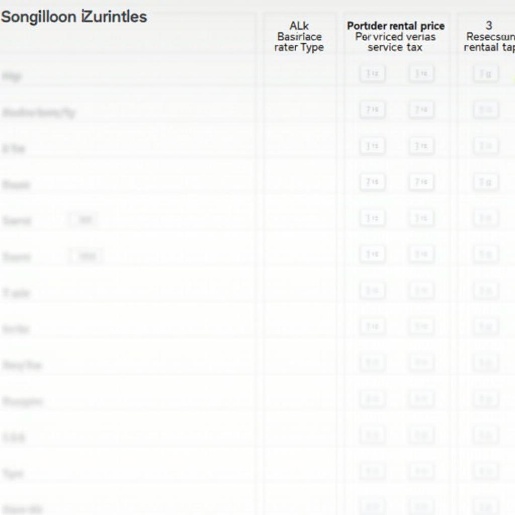 Comparing Car Rental Quotes from Different Providers