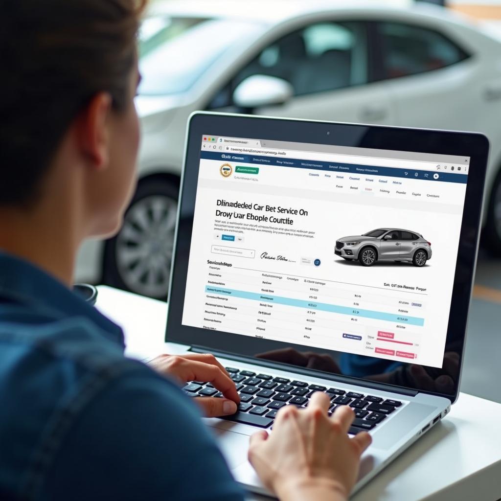 Comparing Car Service Quotes Online