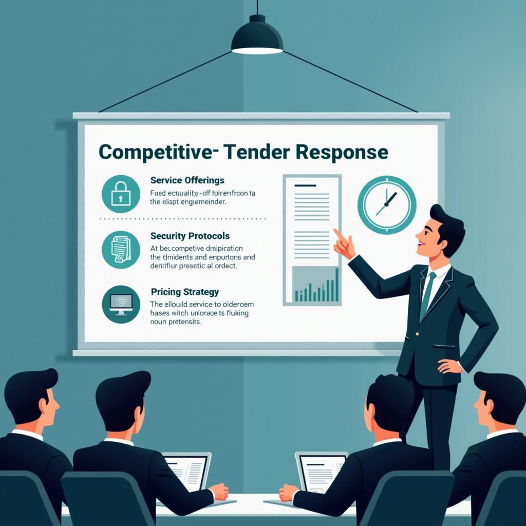 Presenting a competitive tender for senior officer car services