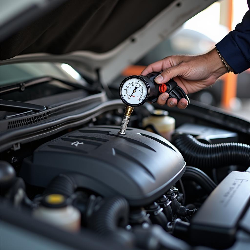 Detecting a Coolant Leak in a Car Engine