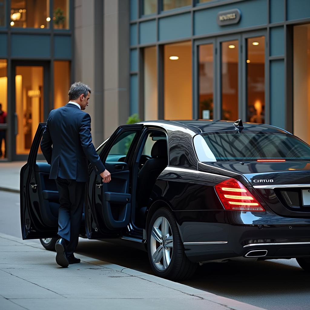 Corporate Black Car Service in Downtown Cleveland