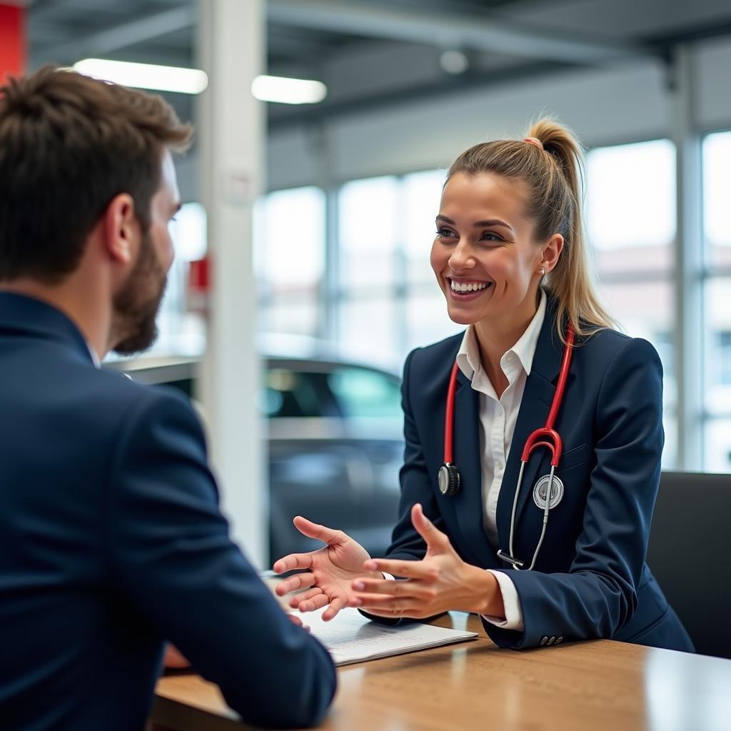 Customer Service Advisor at Honda Dealership