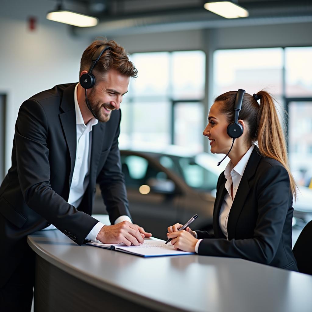 Excellent Customer Service at a Car Service Center on Karur Road