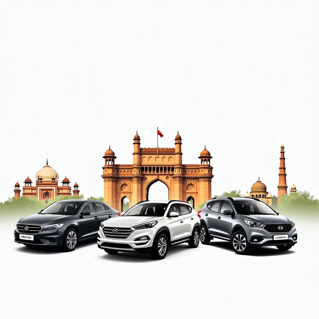 Delhi Car Rental Options - Sedan, SUV, Hatchback