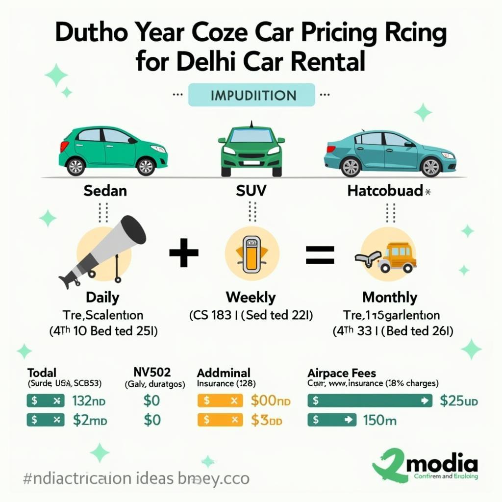 Delhi Car Rental Pricing Factors