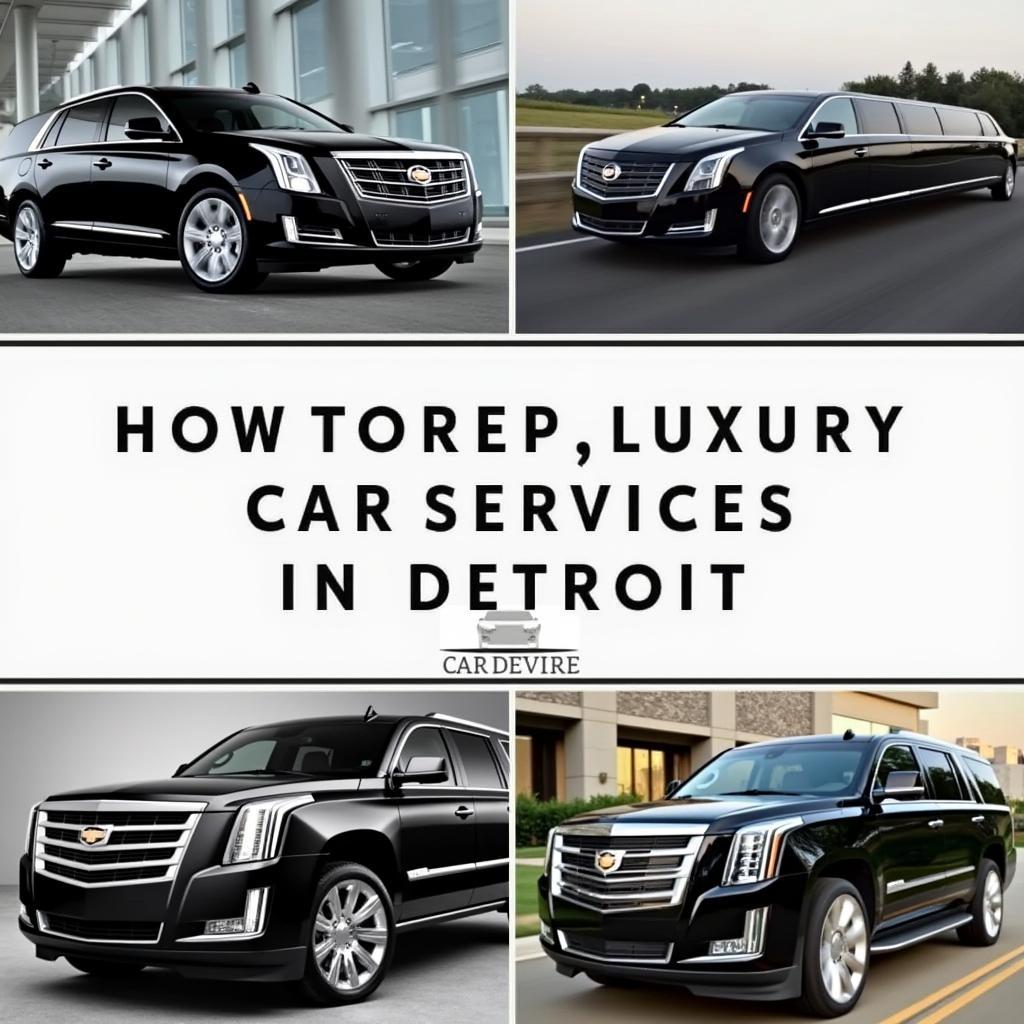 Luxury Car Service Options in Detroit