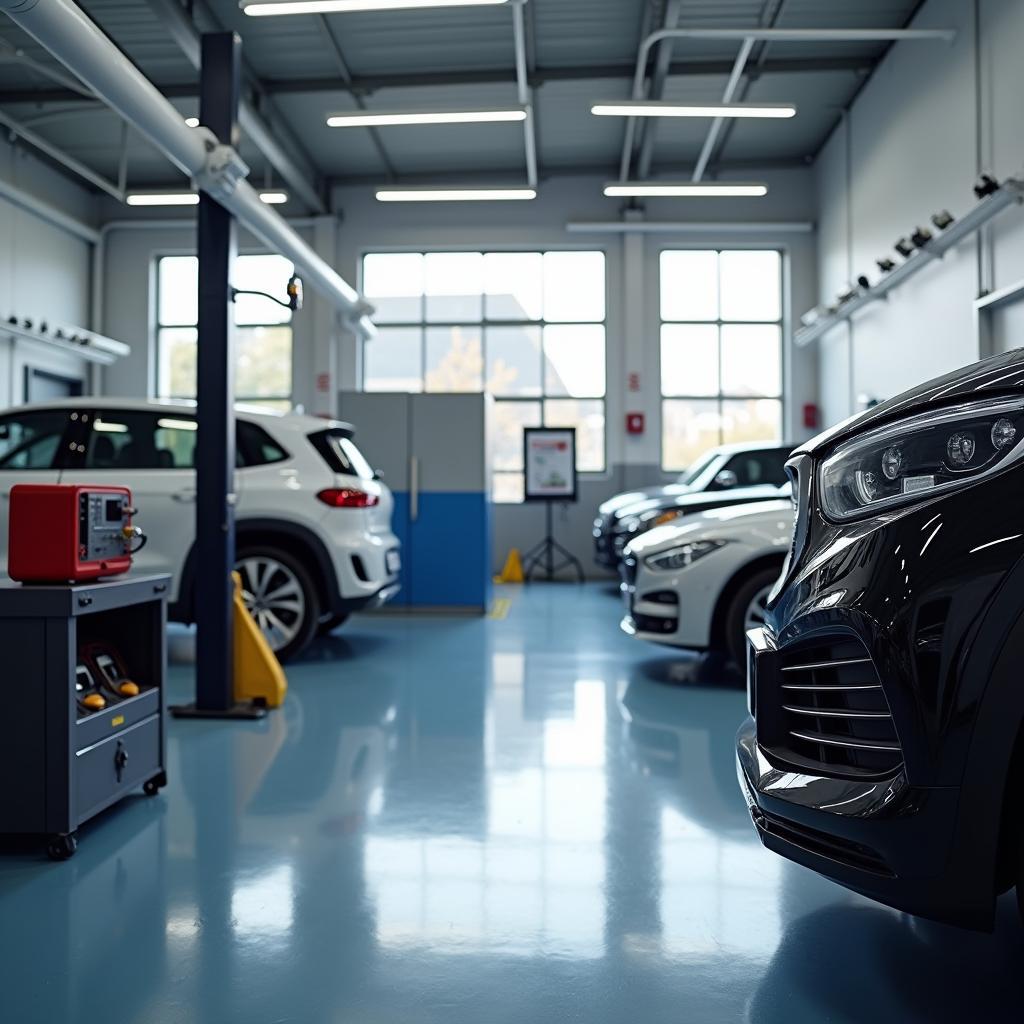 Modern Car Service Garage in Didcot