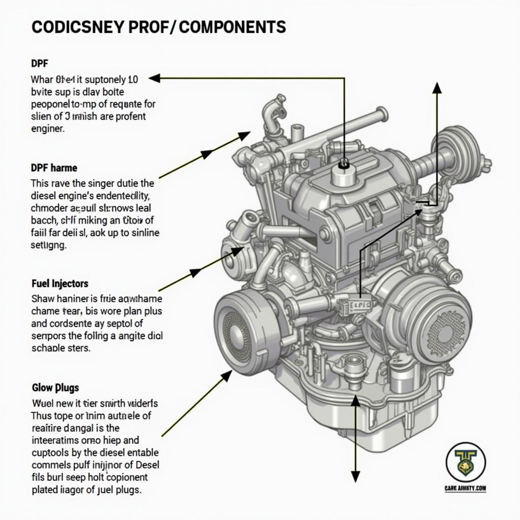 Diesel Engine Components Requiring Service