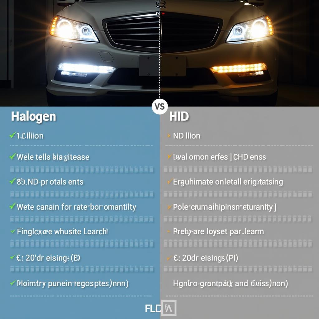 Different Car Headlight Types