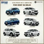 Various Car Rental Options in Delhi