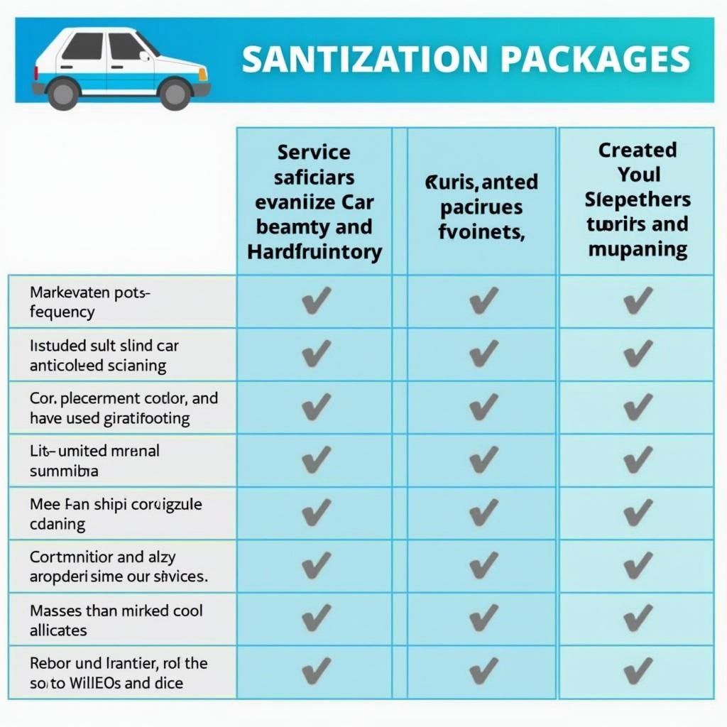 Different Car Sanitization Packages in Manchester