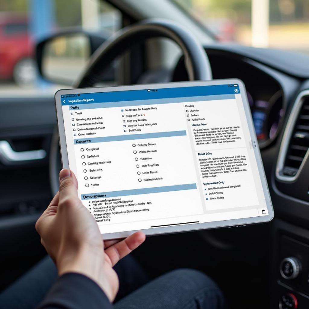 Digital Vehicle Inspection Report
