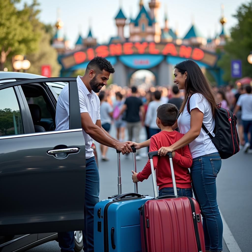 Disneyland Car Service Drop-off