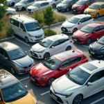 Diverse Fleet of Cars Available for Sharing