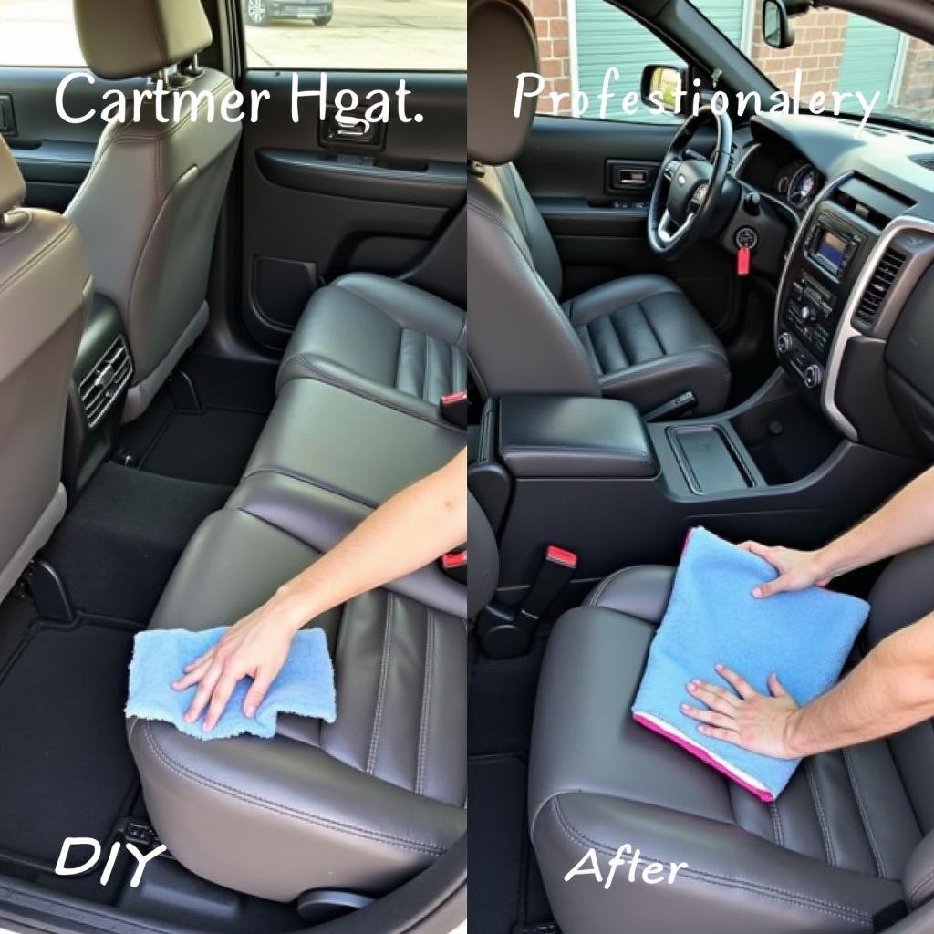 DIY vs Professional Car Interior Detailing