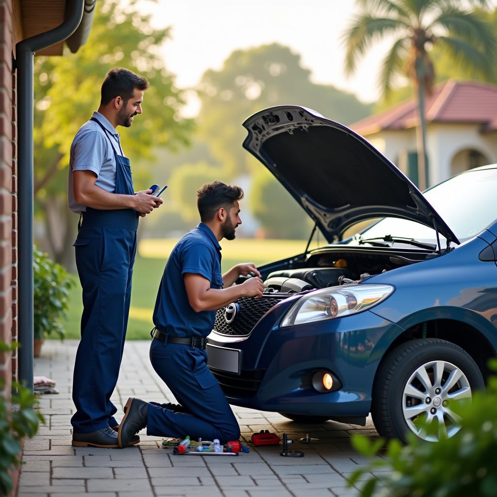 Doorstep Car Service Convenience in Chandigarh