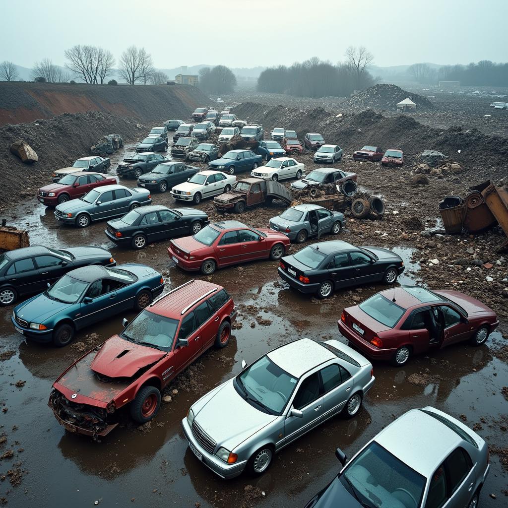 Eco-Friendly Car Scrapping and Recycling Process