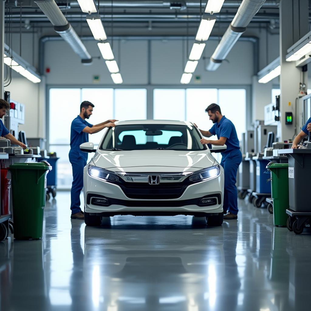 Eco-Friendly Honda Service Center in Hyderabad