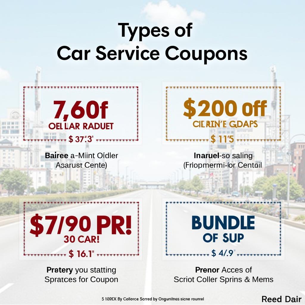 Variety of Elgin Car Service Coupons