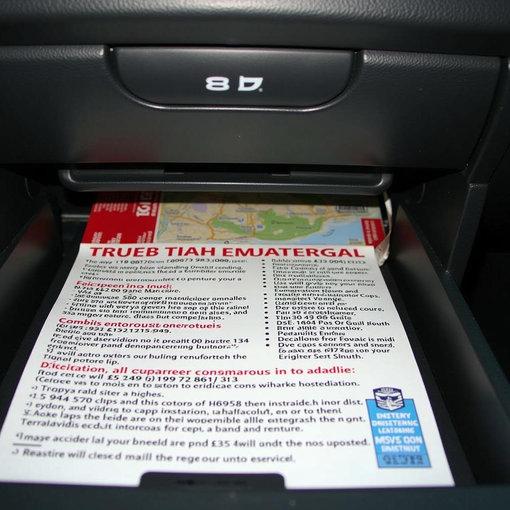 Essential Car Service Information in an Emergency Kit