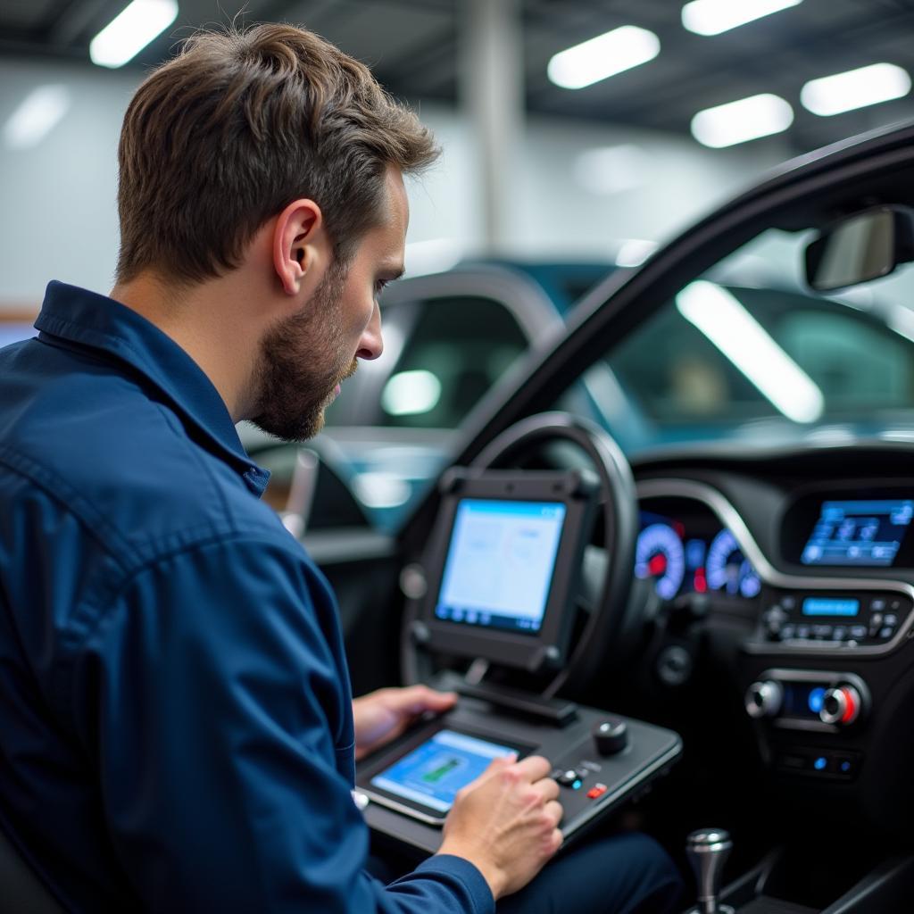 Modern Diagnostic Equipment in Erdington Car Service