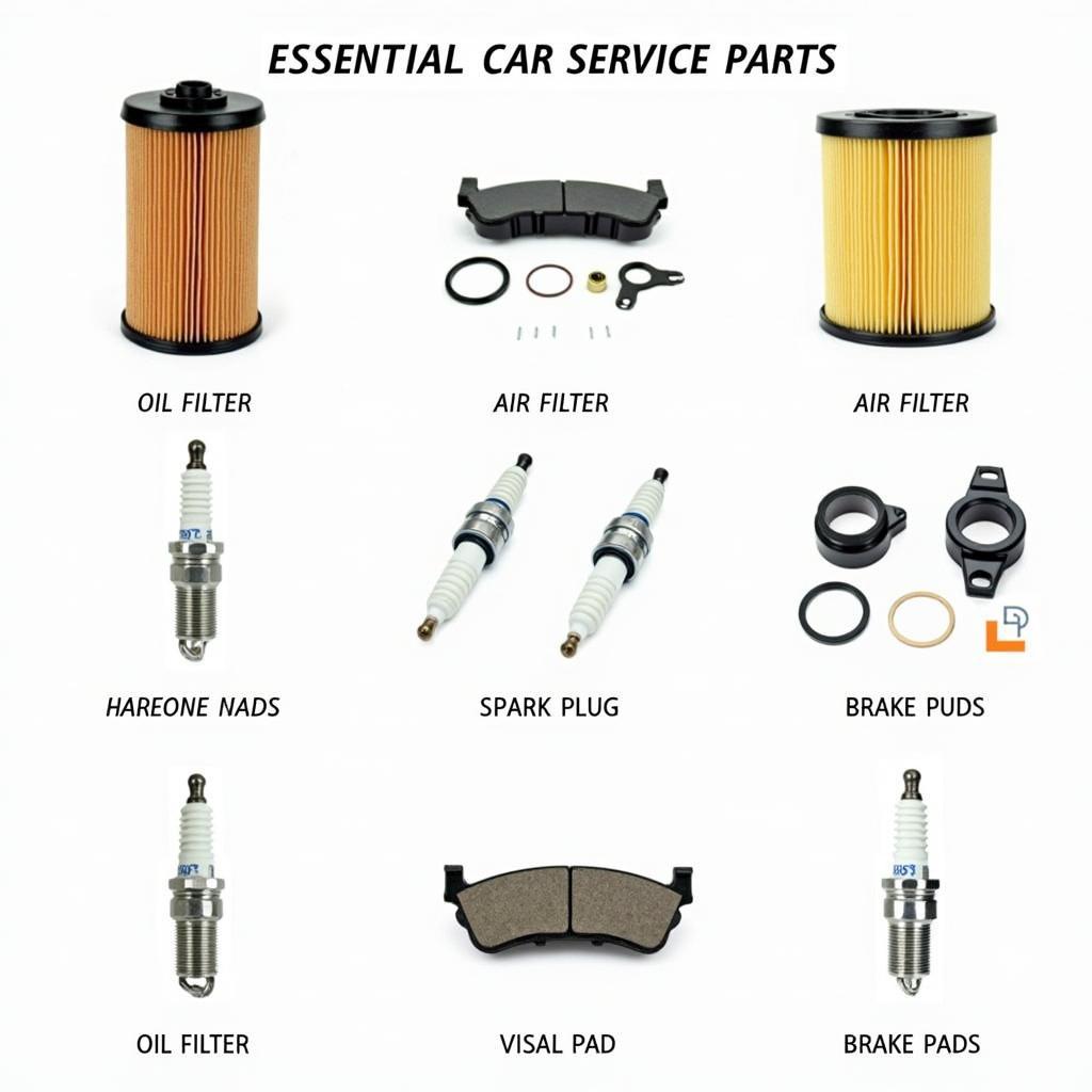 Essential Car Service Parts in PNG Format: A Visual Guide