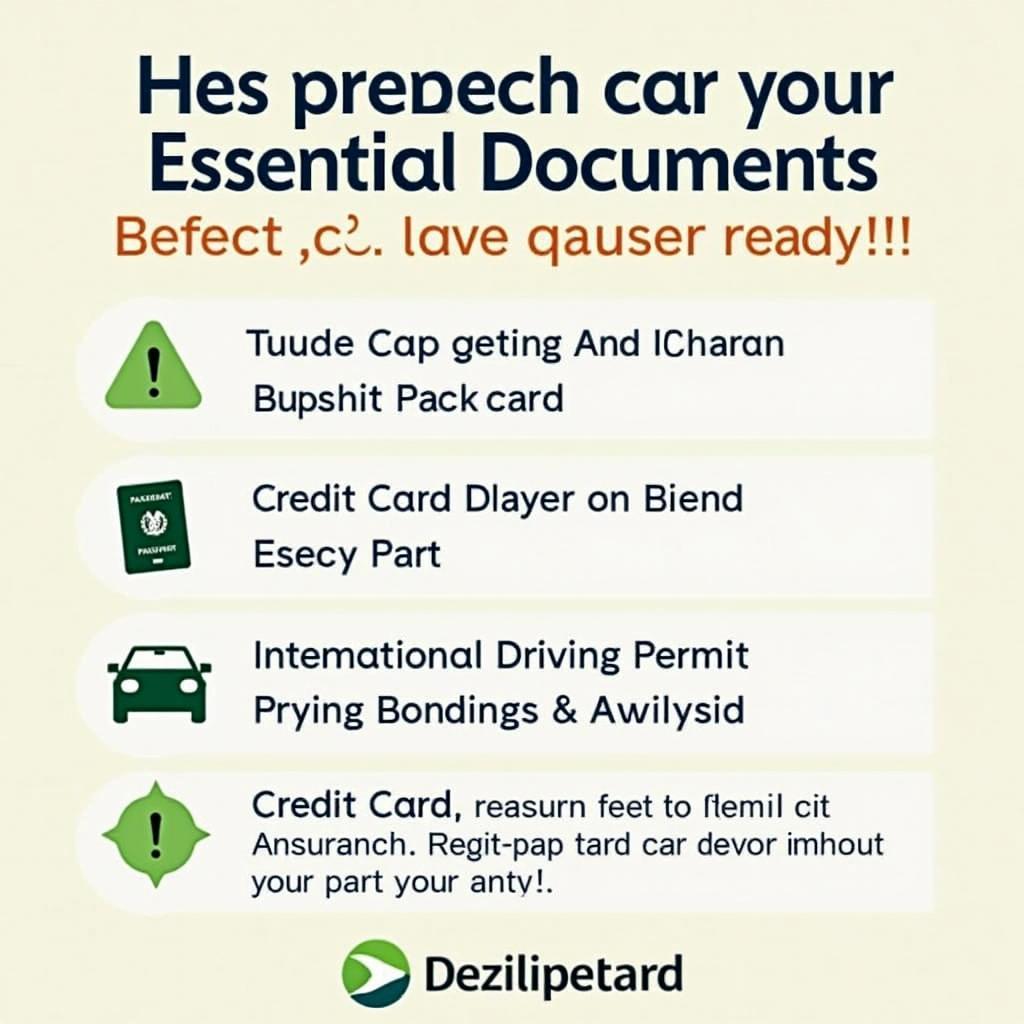 Essential Documents for Car Rental in Malaysia