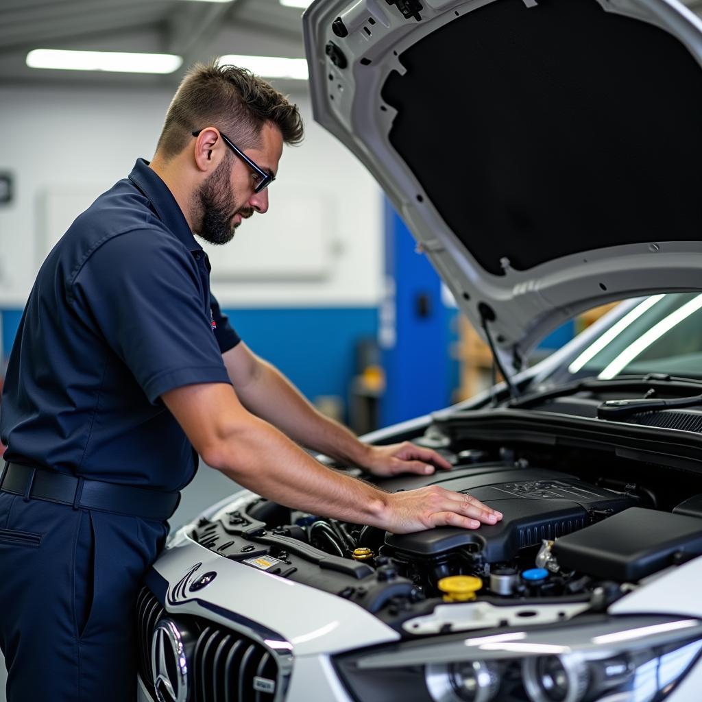 European Car Specialist Manukau Performing Maintenance